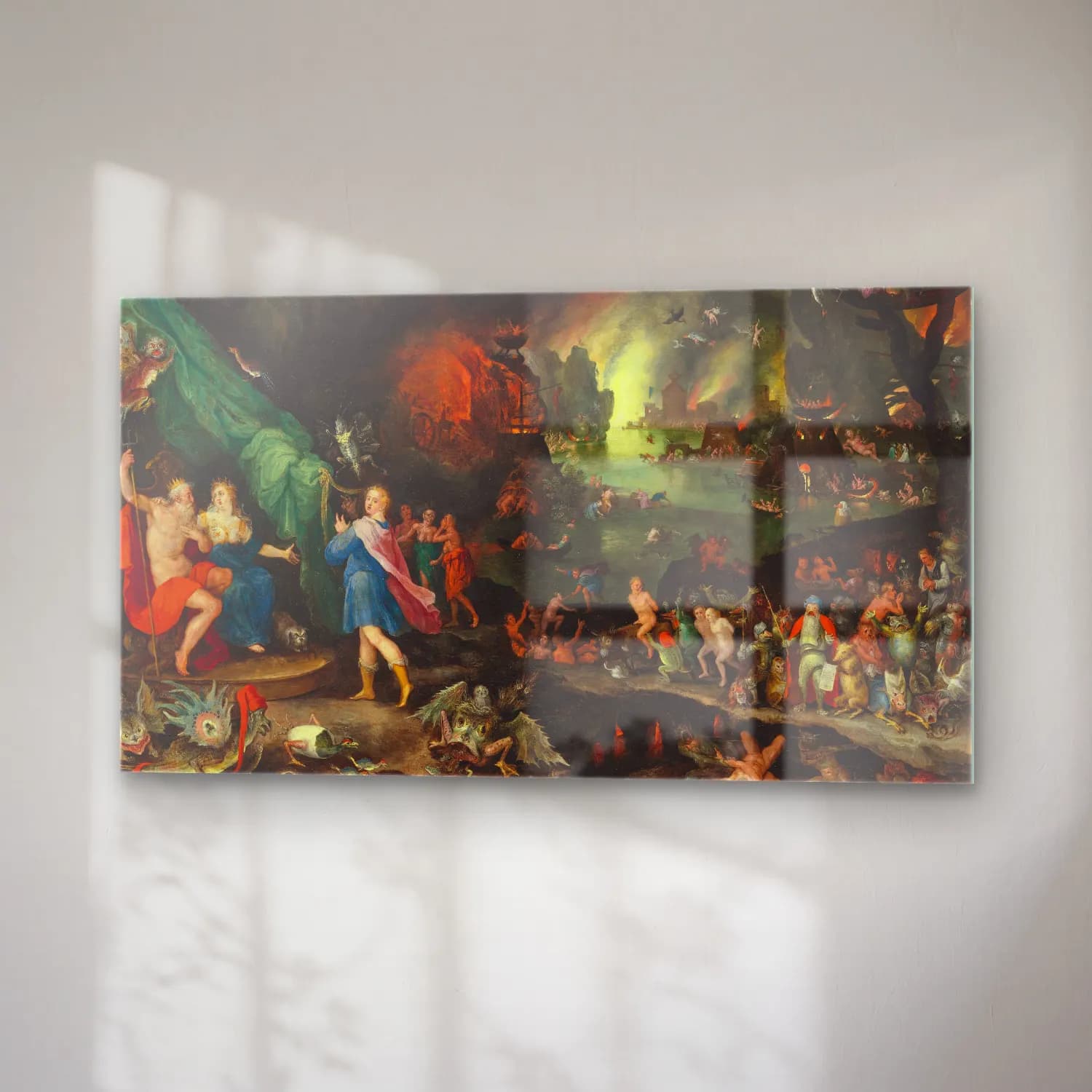 Jan Brueghel The Elder – Orphée aux Enfers cam tablo — sağ açıdan görünüm