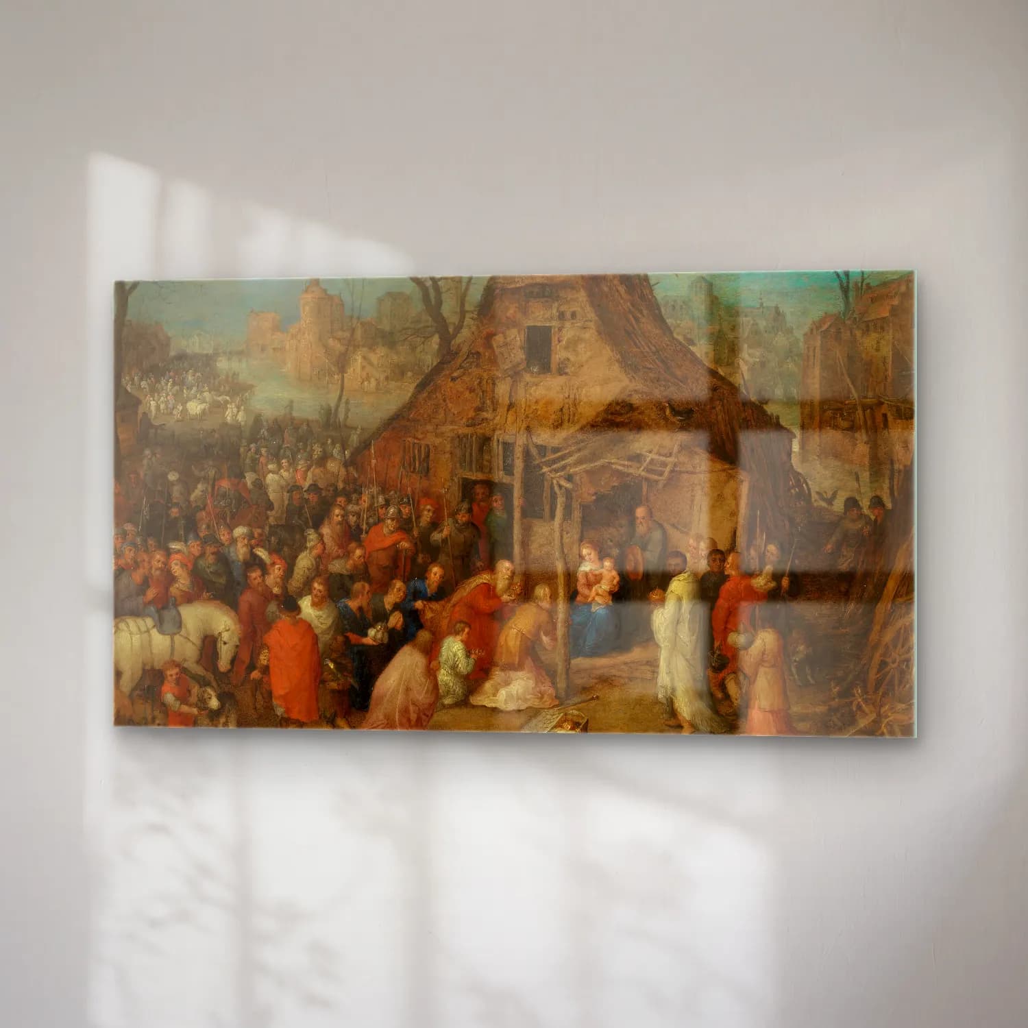 Jan Brueghel The Elder – The Adoration of the Magi cam tablo — sağ açıdan görünüm