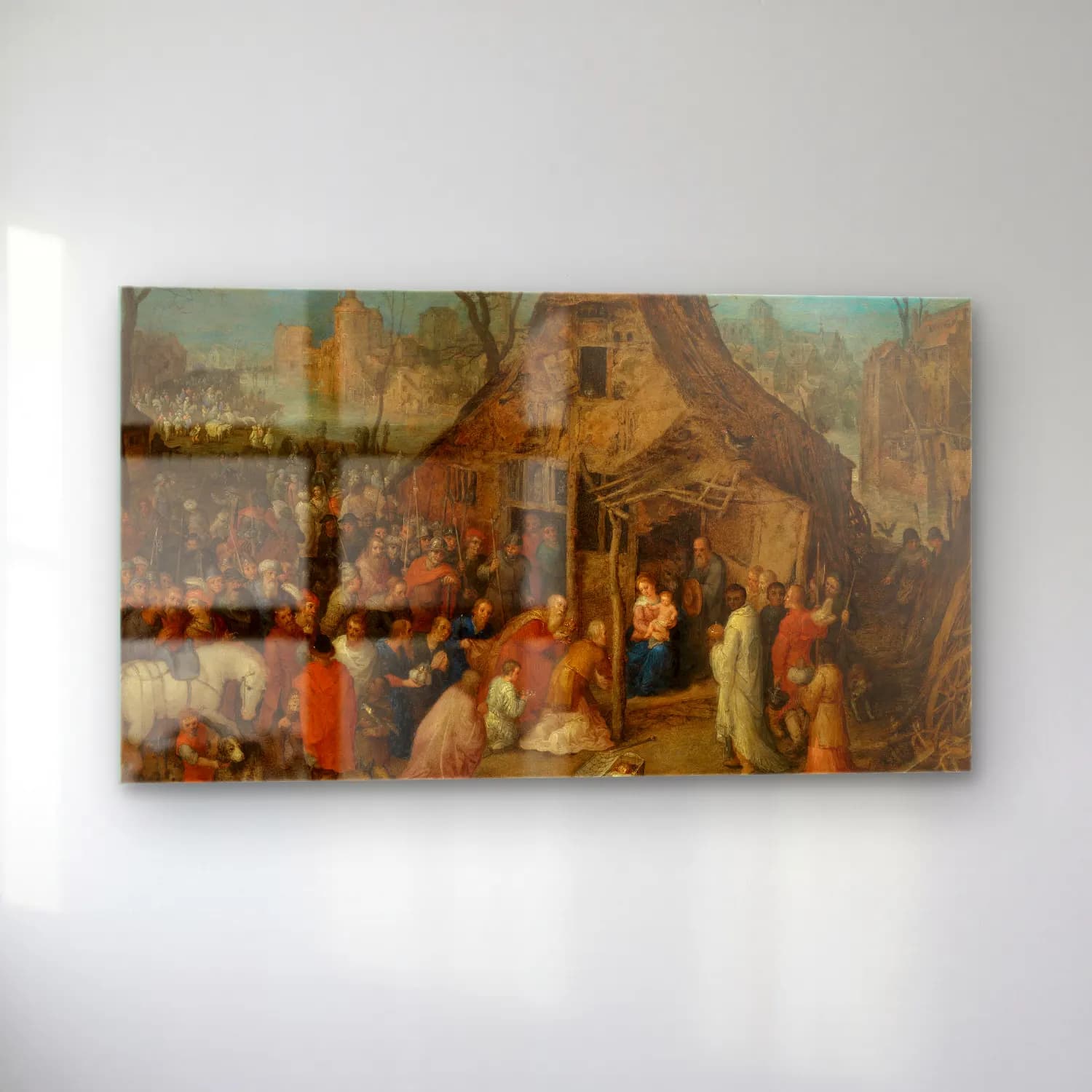 Jan Brueghel The Elder – The Adoration of the Magi cam tablo — sol açıdan görünüm