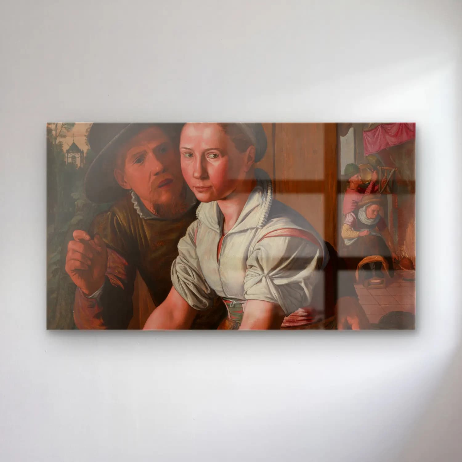 Pieter Aertsen – The Egg Girl cam tablo — Pieter Aertsen – The Egg Girl — yağlı boya kadın portresi