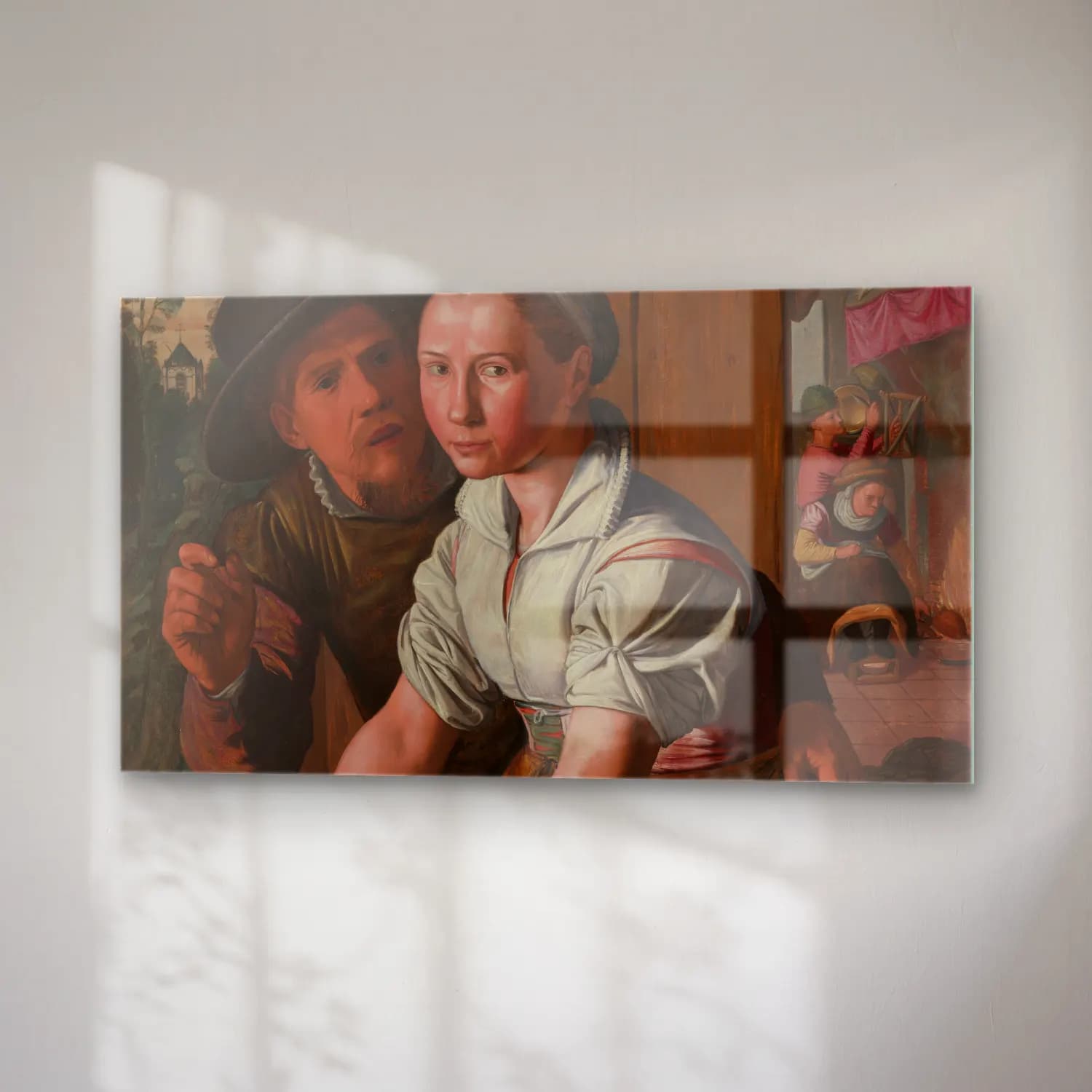 Pieter Aertsen – The Egg Girl cam tablo — sağ açıdan görünüm