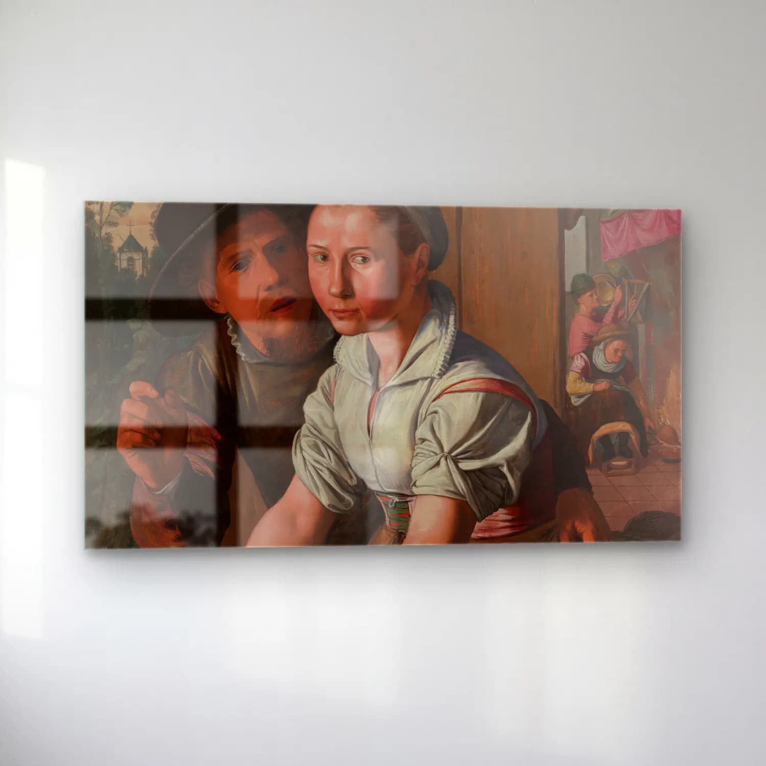 Pieter Aertsen – The Egg Girl cam tablo — sol açıdan görünüm