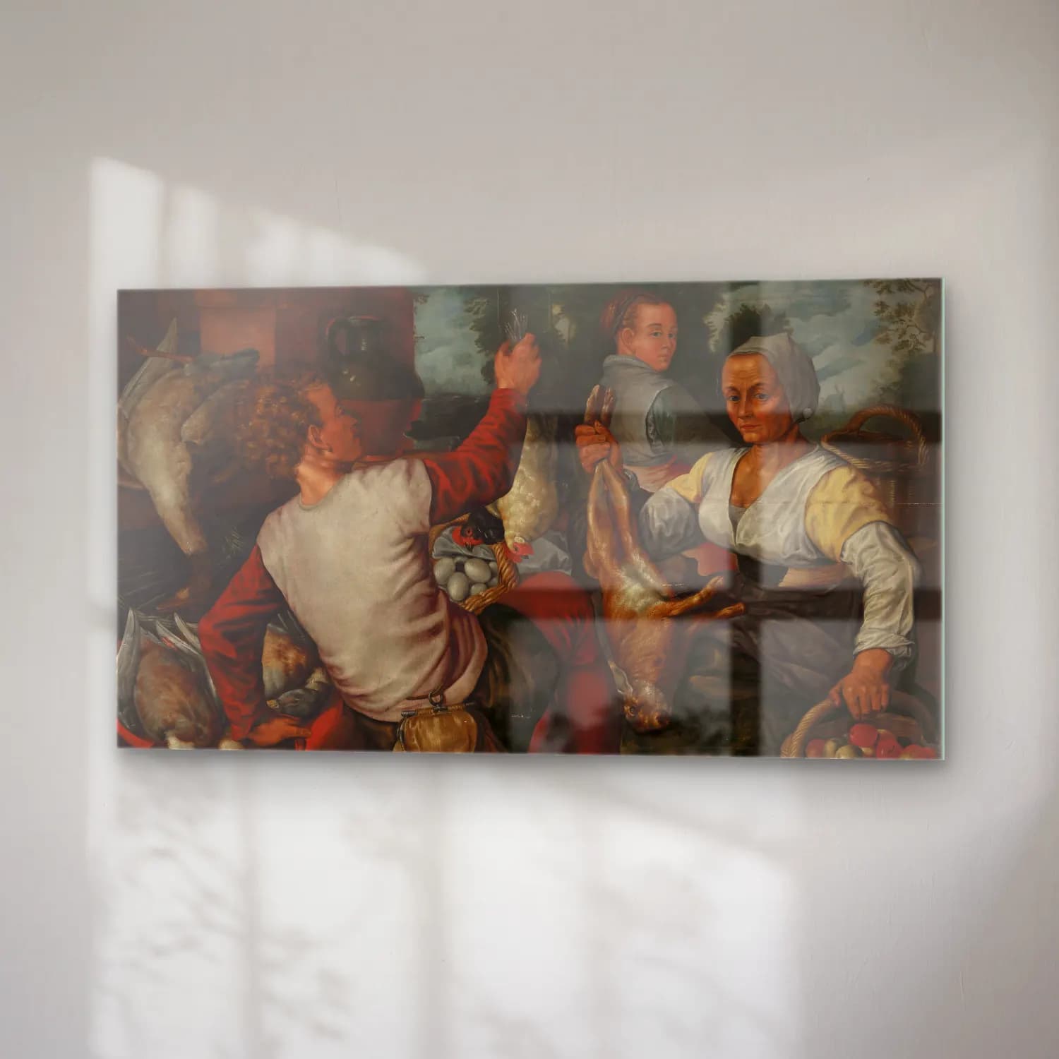 Pieter Aertsen – The Stallholders cam tablo — sağ açıdan görünüm