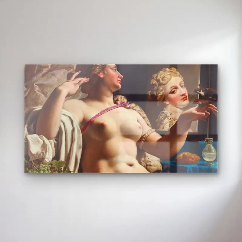 Abraham Janssens – An Allegory Of Lust (Lascivia) cam tablo — Abraham Janssens – An Allegory Of Lust (Lascivia) — yağlı boya mitolojik sahne