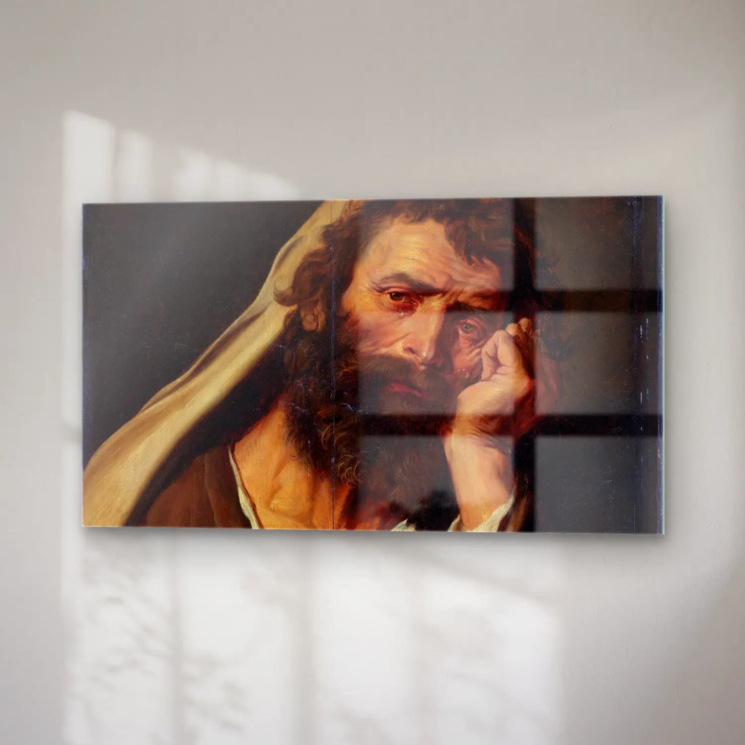 Abraham Janssens – Heraclitus cam tablo — sağ açıdan görünüm
