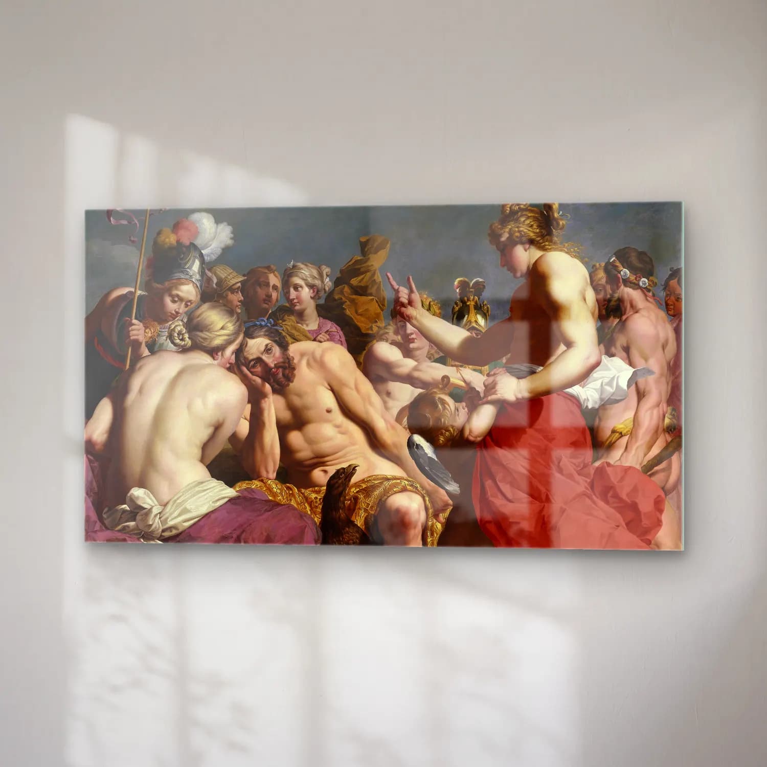 Abraham Janssens – Jupiter Rebuked By Venus (C. 1612) cam tablo — sağ açıdan görünüm