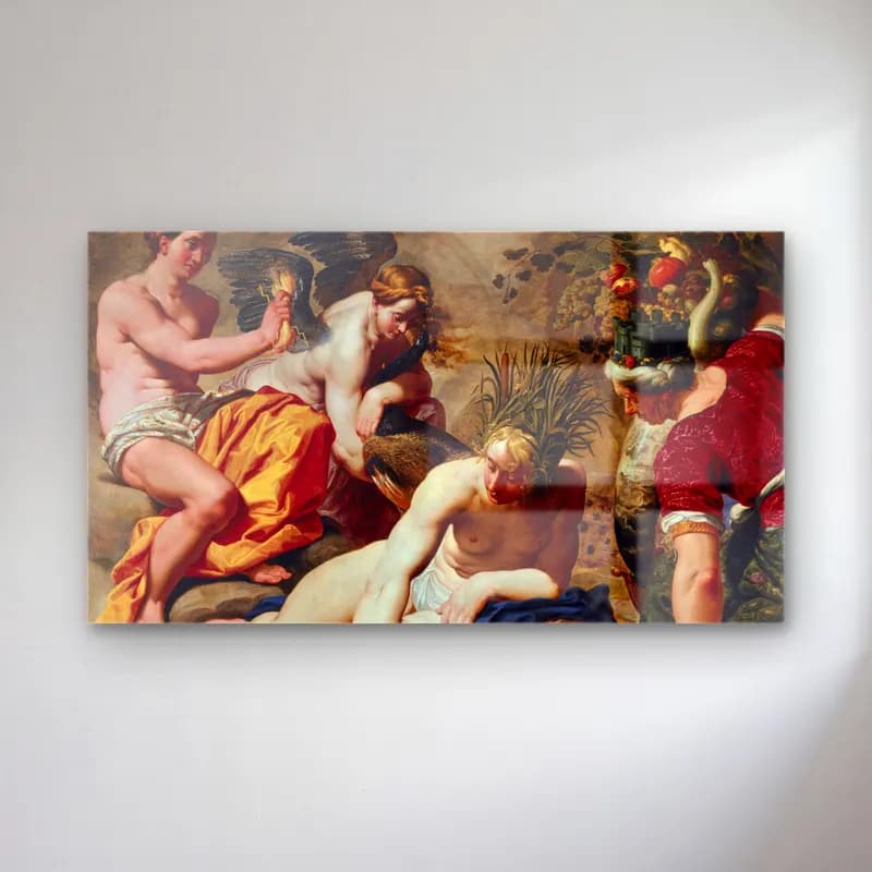 Abraham Janssens – The Four Elements cam tablo — Abraham Janssens – The Four Elements — yağlı boya mitolojik sahne