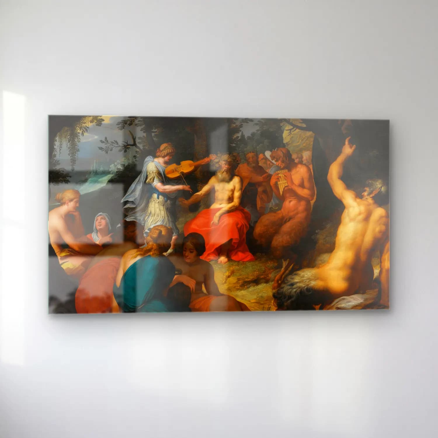 Abraham Janssens – The Judgement Of Midas cam tablo — sol açıdan görünüm