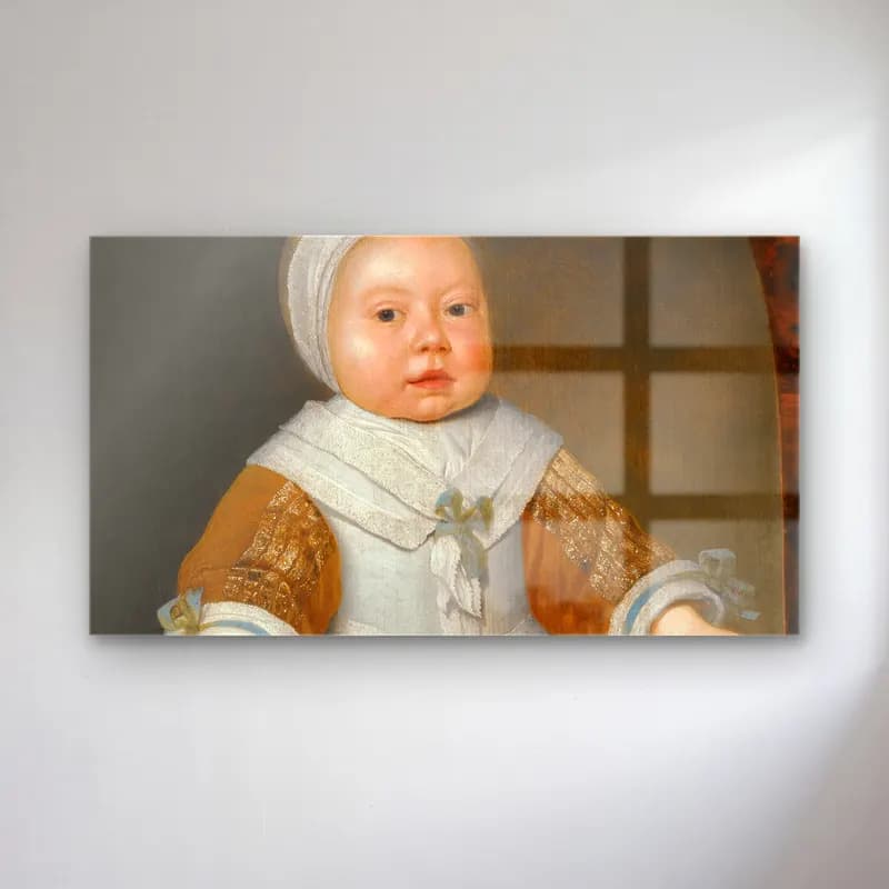 Aelbert Cuyp – Portrait Of A One-Year-Old Girl Of The Van Der Burch Family cam tablo — Aelbert Cuyp – Portrait Of A One-Year-Old Girl Of The Van Der Burch Family — yağlı boya erkek portresi