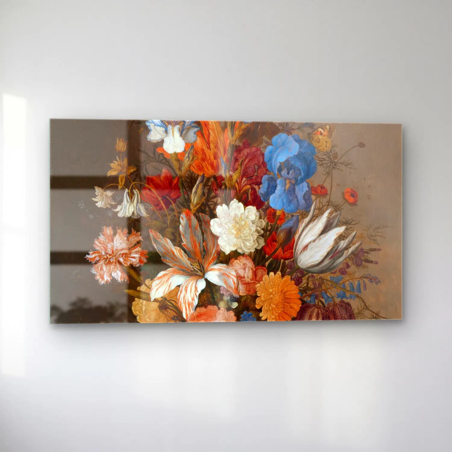 Balthasar van der Ast – Still Life with Flowers cam tablo — sol açıdan görünüm