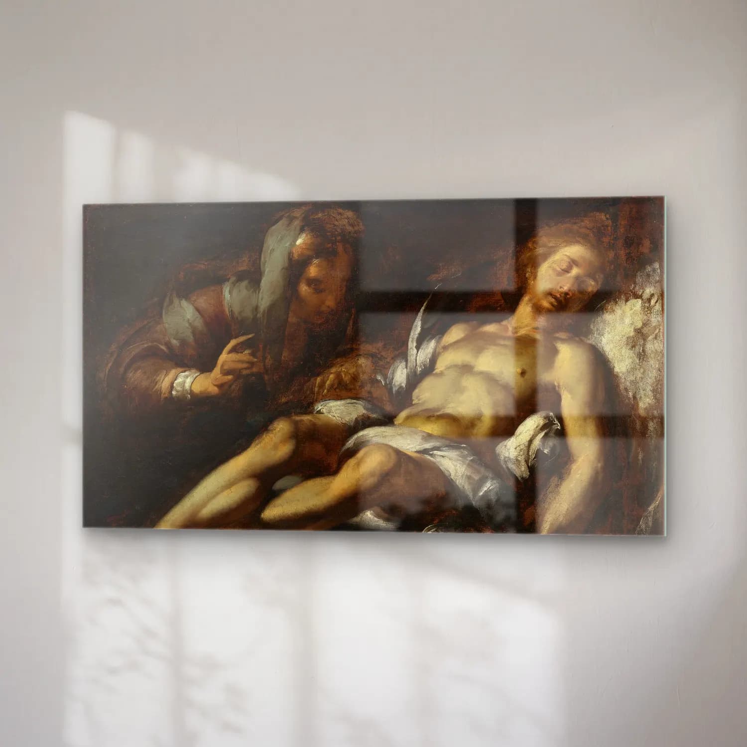 Bernardo Strozzi – Pietá cam tablo — sağ açıdan görünüm