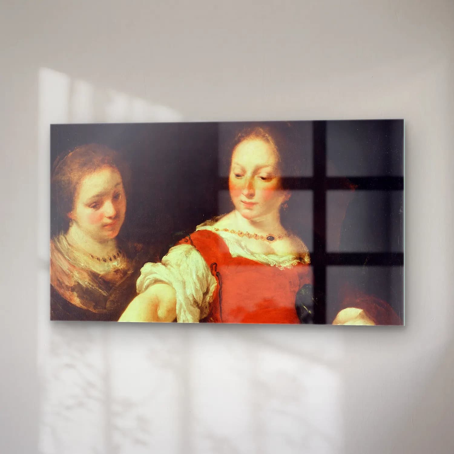 Bernardo Strozzi – Salome (after 1630) cam tablo — sağ açıdan görünüm