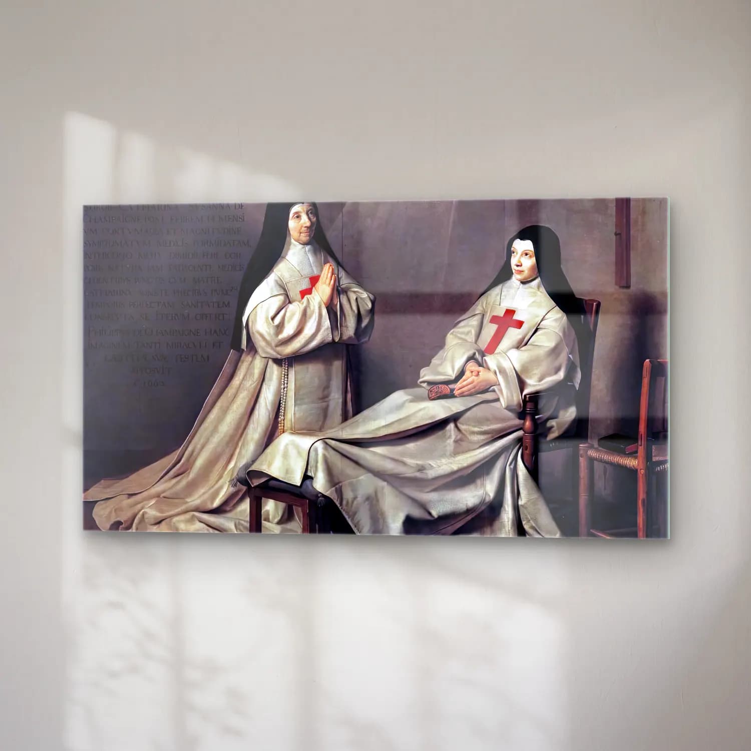 Philippe de Champaigne – Ex Voto cam tablo — sağ açıdan görünüm