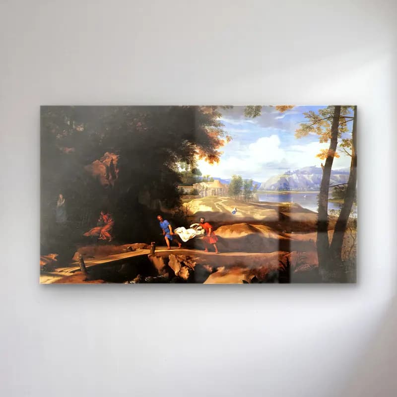 Philippe de Champaigne – The Miracles of the Penitent St Mary cam tablo — Philippe de Champaigne – The Miracles of the Penitent St Mary — yağlı boya mitolojik sahne