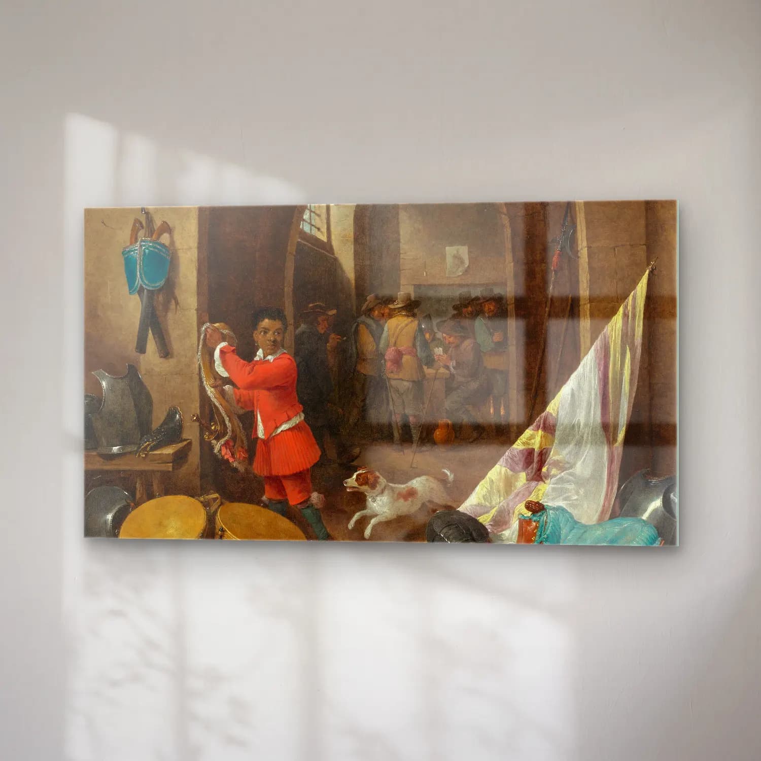 David Teniers The Younger – A Guardroom Interior cam tablo — sağ açıdan görünüm