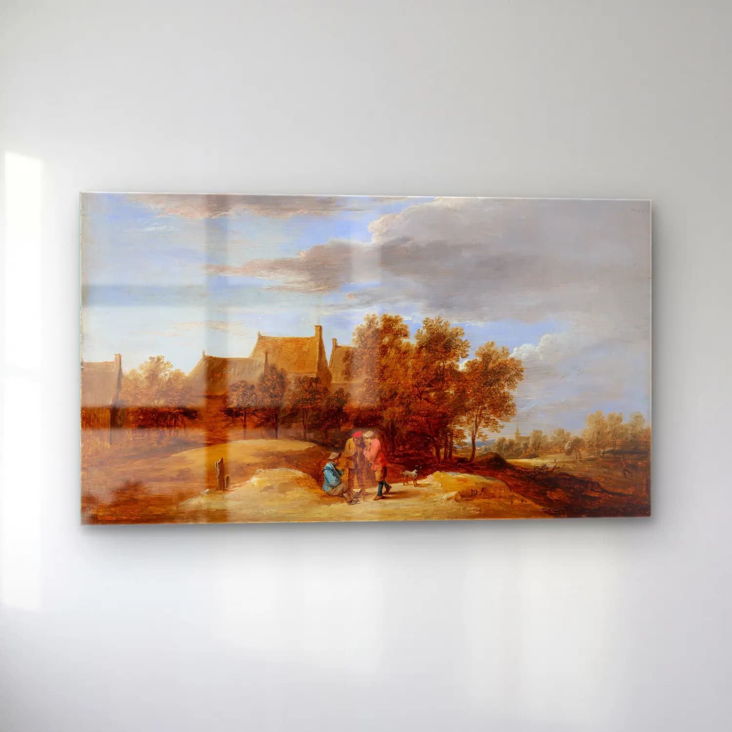 David Teniers The Younger – By the Wayside cam tablo — sol açıdan görünüm