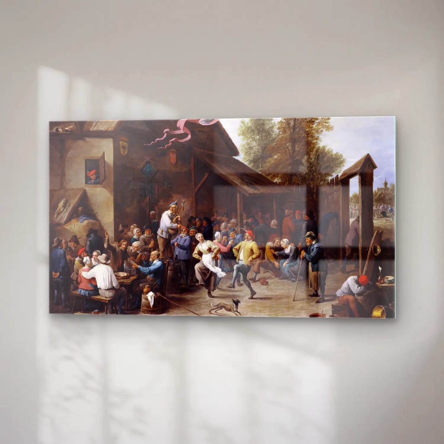 David Teniers The Younger – Kermis on St George’s Day cam tablo — sağ açıdan görünüm
