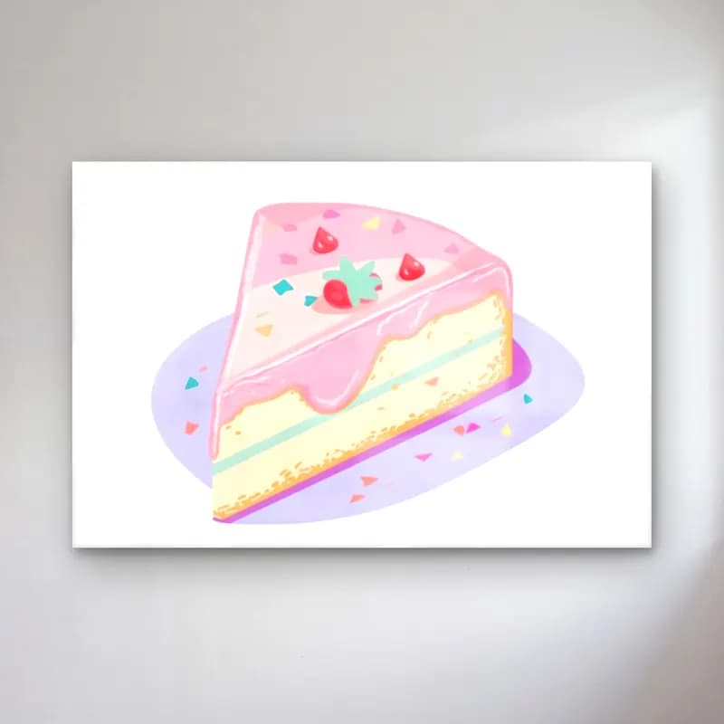 Pastel Tatlılar No. 10 cam tablo — Pastel Tatlılar No. 10 — pastel tatlılar