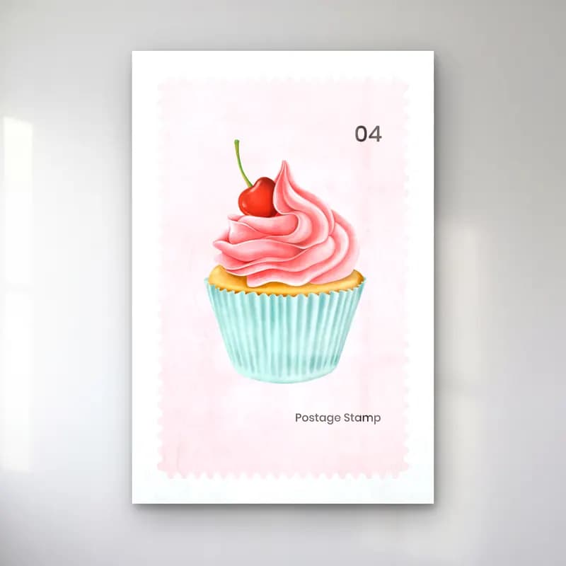 Pastel Tatlılar No. 36 cam tablo — Pastel Tatlılar No. 36 — pastel tatlılar