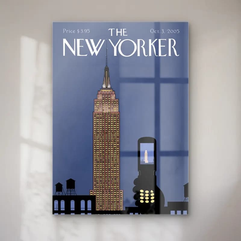 Pop Art New York Silüeti cam tablo — Pop Art New York Silüeti — pop art new york silüeti