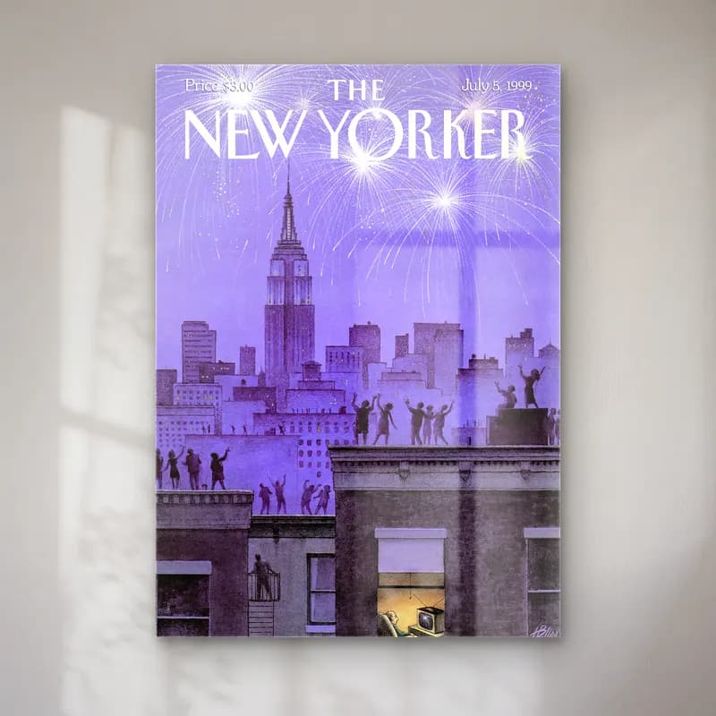 Vintage Poster New York Silüeti No. 10 cam tablo — Vintage Poster New York Silüeti No. 10 — vintage poster new york silüeti