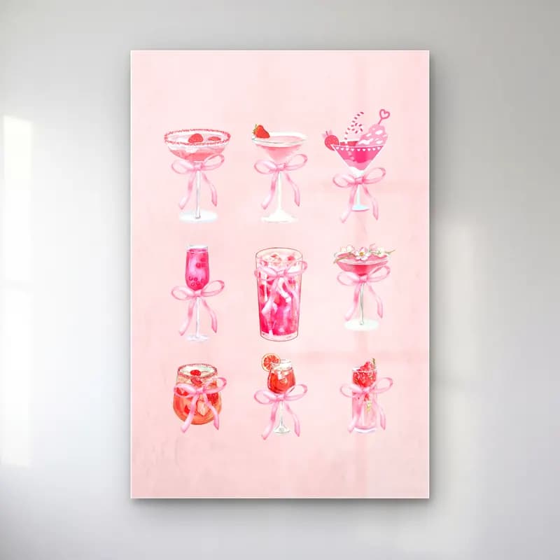 Pastel Kokteyl No. 11 cam tablo — Pastel Kokteyl No. 11 — pastel kokteyl