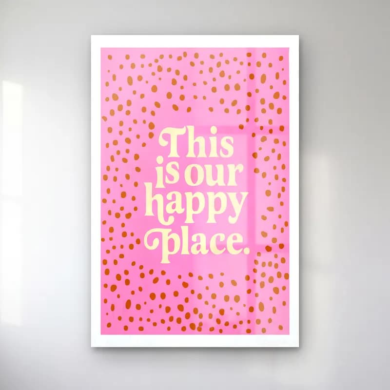 Pastel Söz Posteri No. 18 cam tablo — Pastel Söz Posteri No. 18 — pastel söz posteri