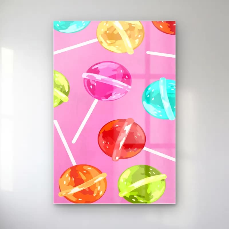 Pastel Dondurma No. 14 cam tablo — Pastel Dondurma No. 14 — pastel dondurma