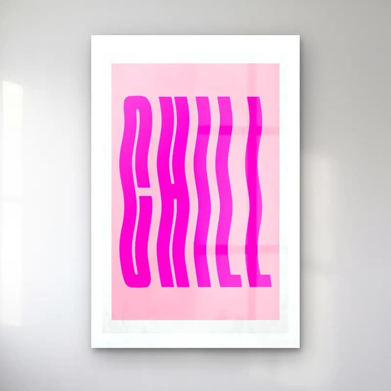 Pastel Yazılı Tasarım No. 55 cam tablo — Pastel Yazılı Tasarım No. 55 — pastel yazılı tasarım