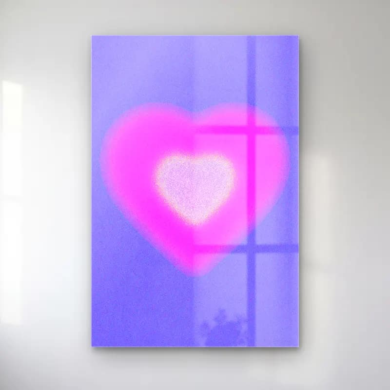 Pastel Renk Alanları No. 14 cam tablo — Pastel Renk Alanları No. 14 — pastel renk alanları