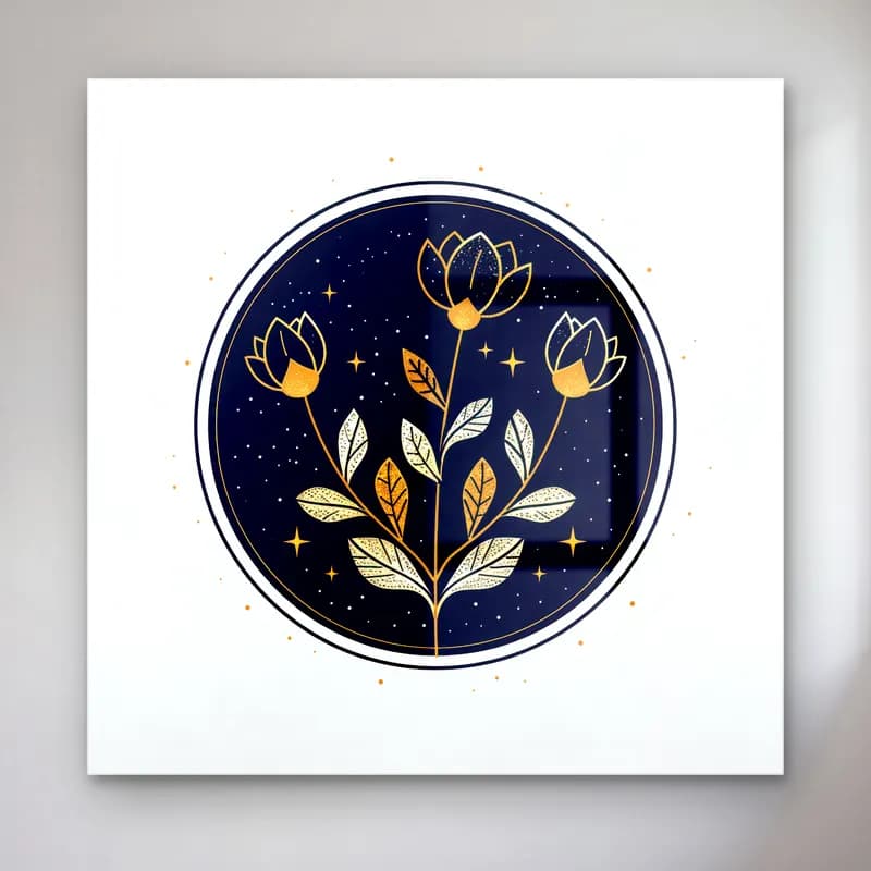 Vintage Çiçek Deseni – Bej Tonlar cam tablo — Vintage Çiçek Deseni – Bej Tonlar — vintage çiçek deseni