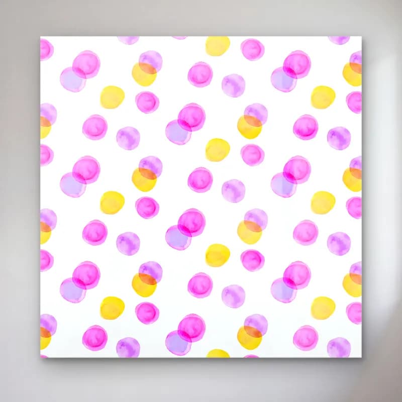 Pastel Çiçek Deseni No. 39 cam tablo — Pastel Çiçek Deseni No. 39 — pastel çiçek deseni