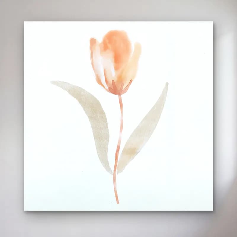 Suluboya Laleler cam tablo — Suluboya Laleler — suluboya laleler