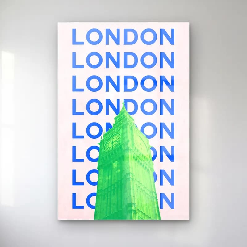 Pastel Londra No. 4 cam tablo — Pastel Londra No. 4 — pastel londra