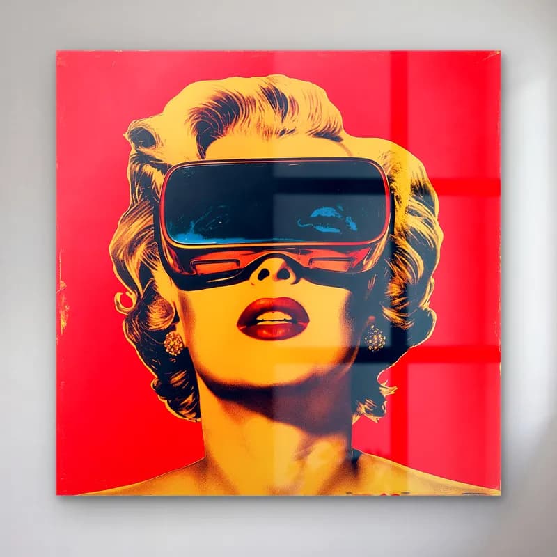 Pop Art Moda İllüstrasyonu No. 26 cam tablo — Pop Art Moda İllüstrasyonu No. 26 — pop art moda i̇llüstrasyonu