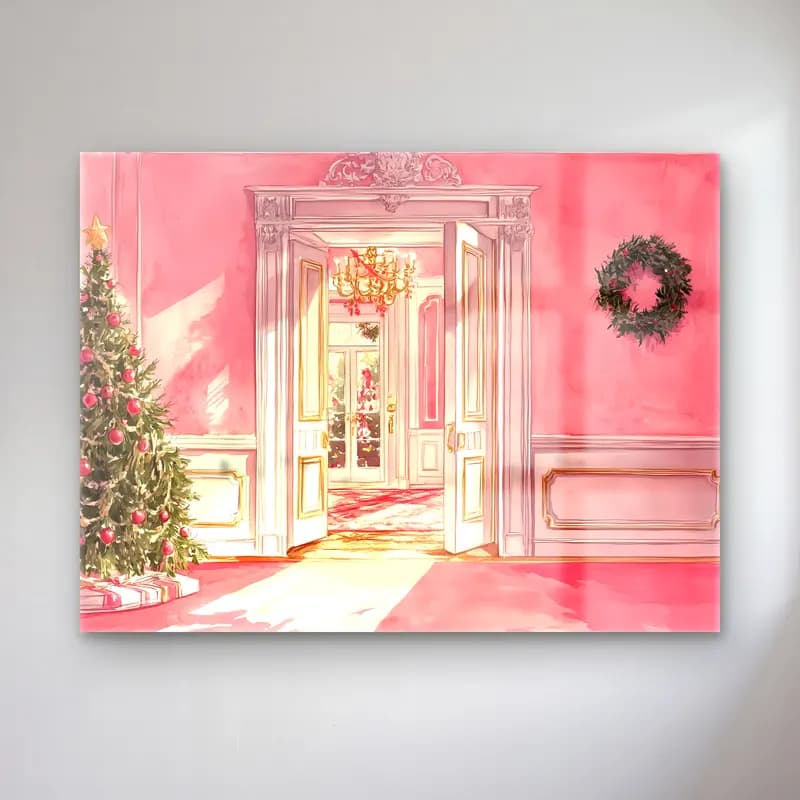 Pastel Kapı No. 2 cam tablo — Pastel Kapı No. 2 — pastel kapı