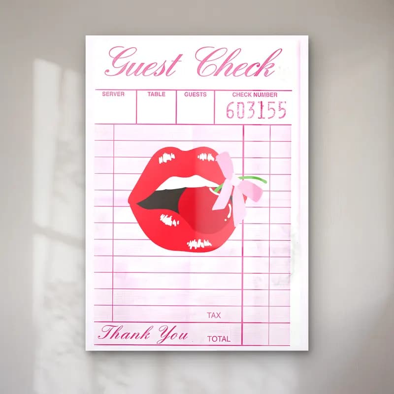 Vintage Poster Fiyonk cam tablo — Vintage Poster Fiyonk — vintage poster fiyonk