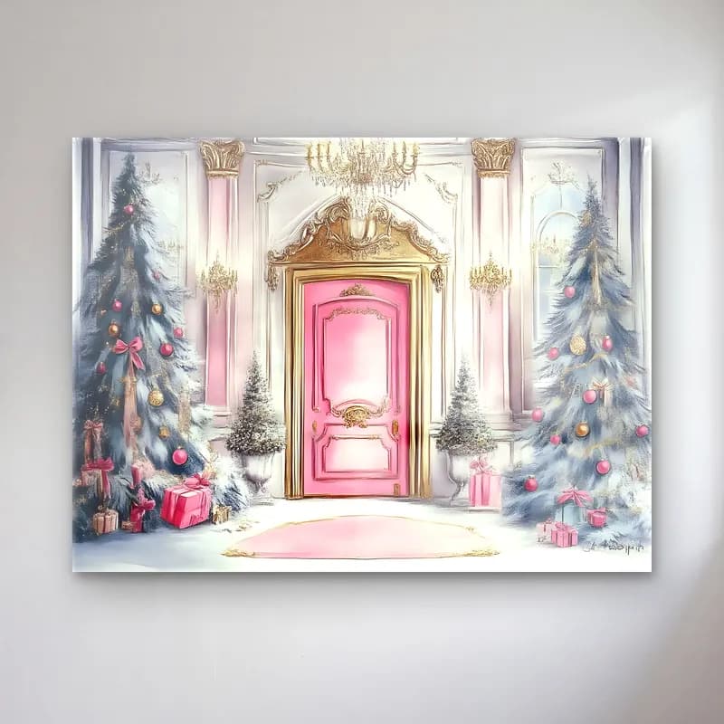 Pastel Kapı No. 3 cam tablo — Pastel Kapı No. 3 — pastel kapı