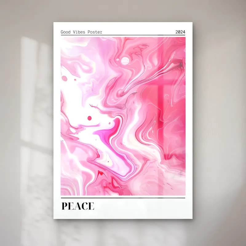 Pastel Mermer Doku No. 26 cam tablo — Pastel Mermer Doku No. 26 — pastel mermer doku